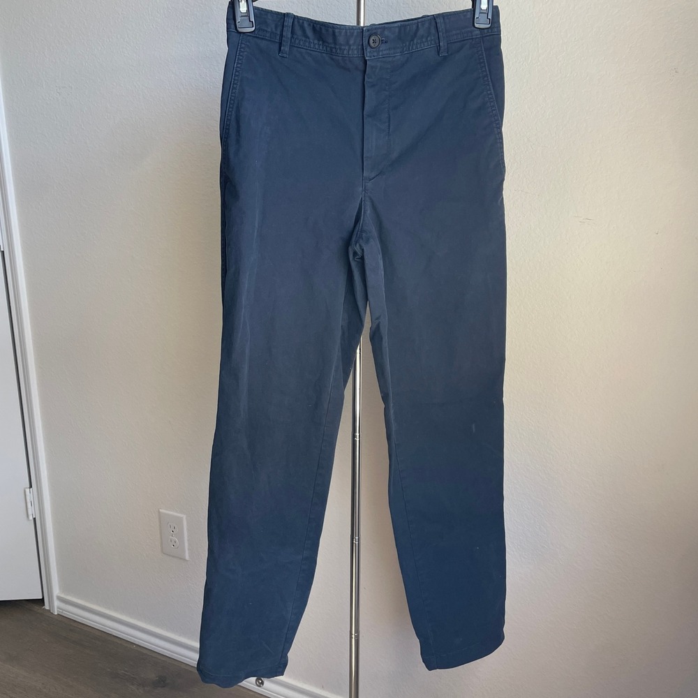 Banana‎ Republic High Rise Chino Jeans Blue Cotton Stretch Women's Sz 4